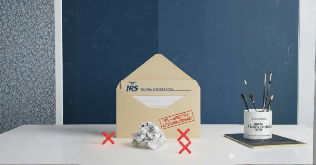 Errores que pueden provocar cartas del Internal Revenue Service (IRS) después de declarar impuestos