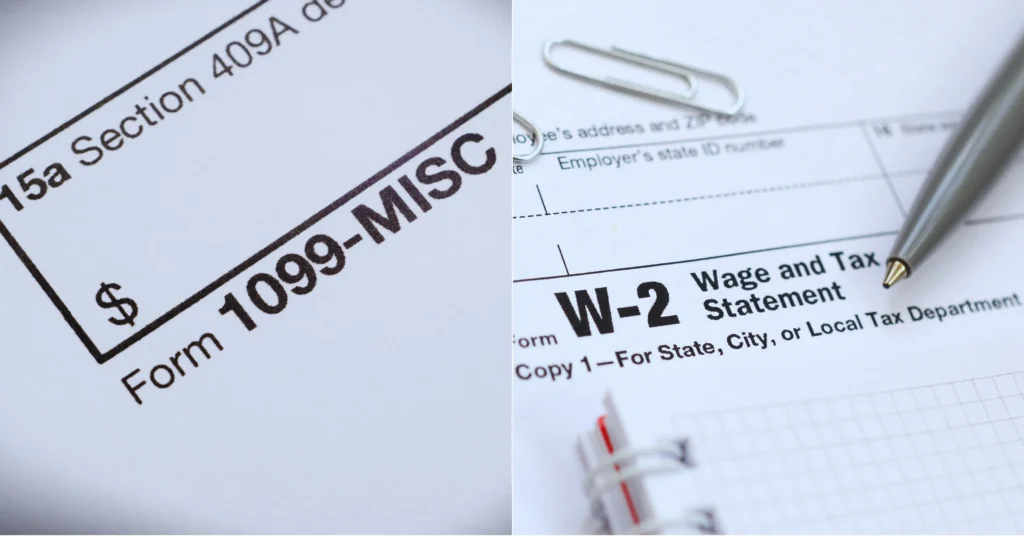 Declarar ingresos 1099 vs W-2 en EE. UU. diferencias clave que debes conocer