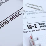 Diferencia entre ingresos 1099 y W-2 al declarar impuestos en EE. UU.